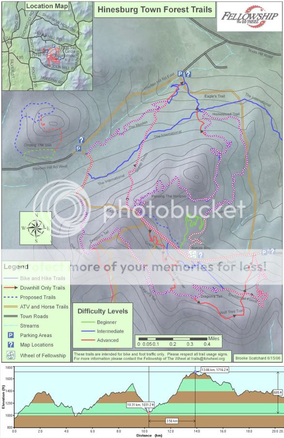 TR July 22nd 2007 Hinesburg Town Forest, VT Mountain Bike Reviews